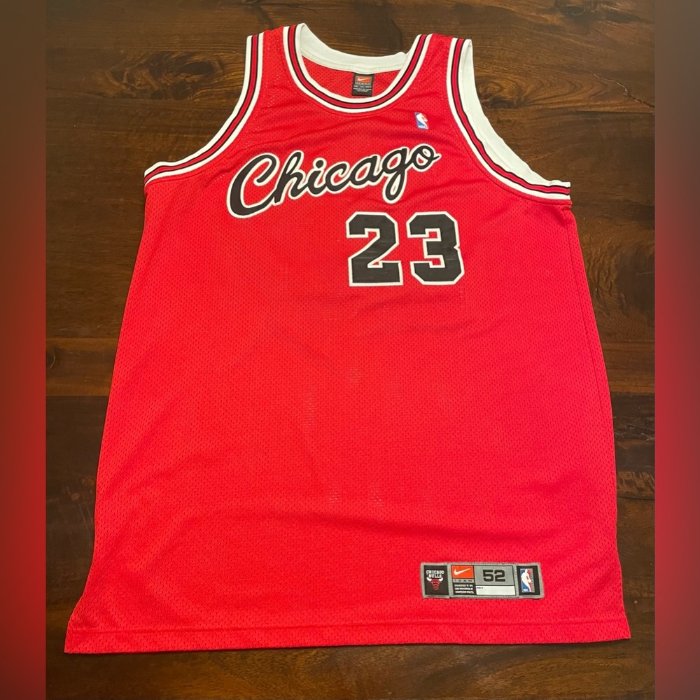 Authentic Nike Chicago Bulls Michael Jordan  Jersey size 52 (XXL)